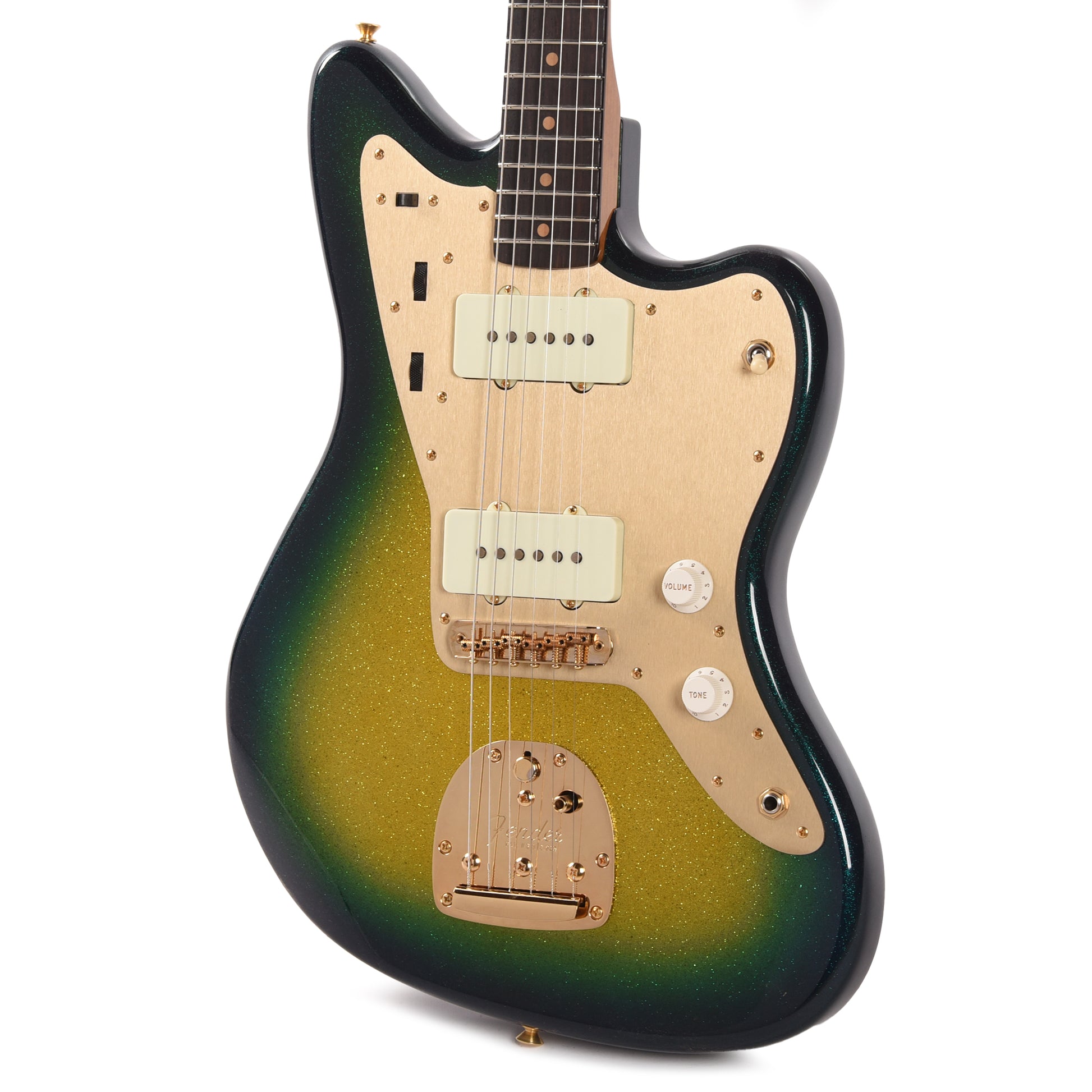 Fender Custom Shop 1962 Jazzmaster "Chicago Special" NOS Aged Surf Burst Sparkle w/Roasted Neck & Gold Hardware Electric Guitars / Solid Body