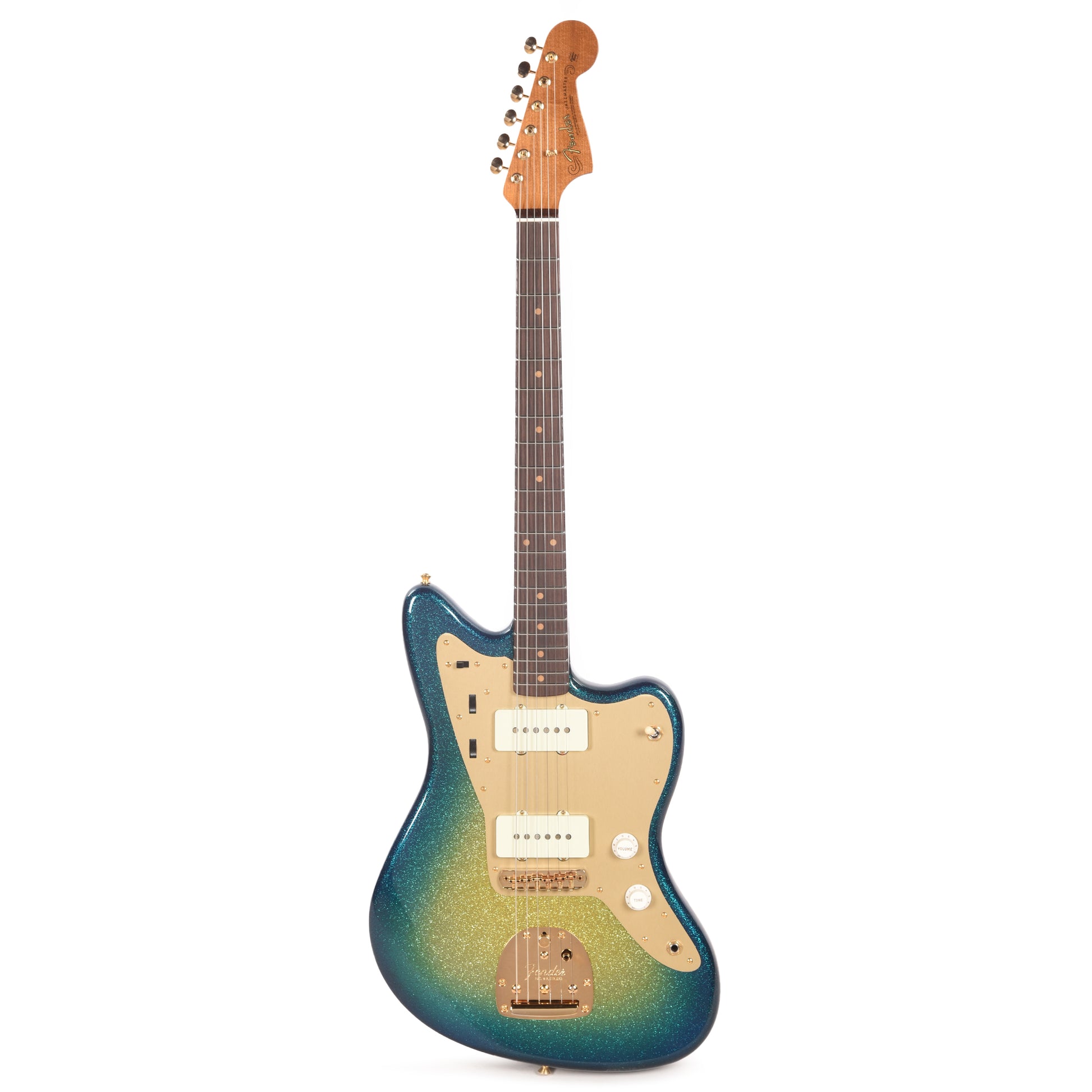 Fender Custom Shop 1962 Jazzmaster "Chicago Special" NOS Aged Surf Burst Sparkle w/Roasted Neck & Gold Hardware Electric Guitars / Solid Body