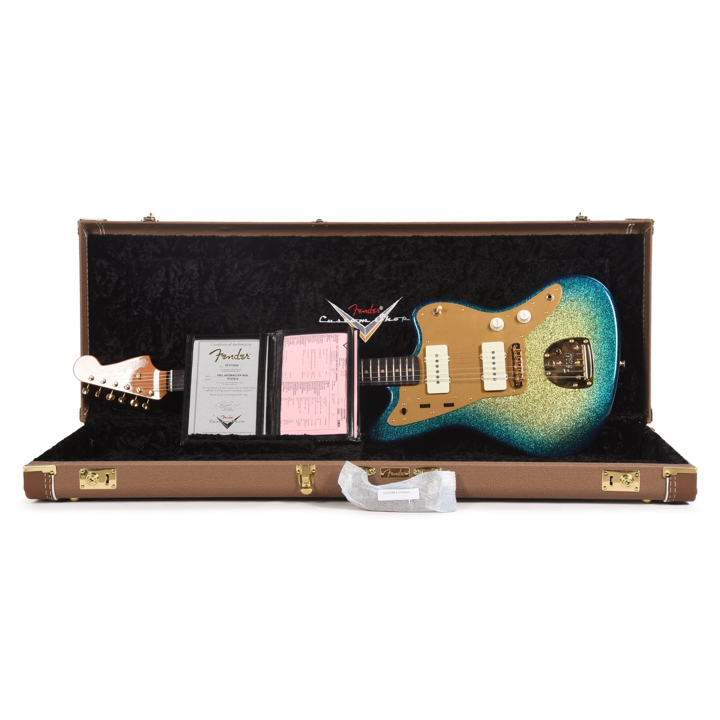 Fender Custom Shop 1962 Jazzmaster "Chicago Special" NOS Aged Surf Burst Sparkle w/Roasted Neck & Gold Hardware Electric Guitars / Solid Body