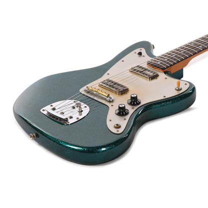 Fender Custom Shop 1962 Jazzmaster Journeyman Relic Nicotine Lake Placid Blue Sparkle Master Built by Levi Perry Electric Guitars / Solid Body