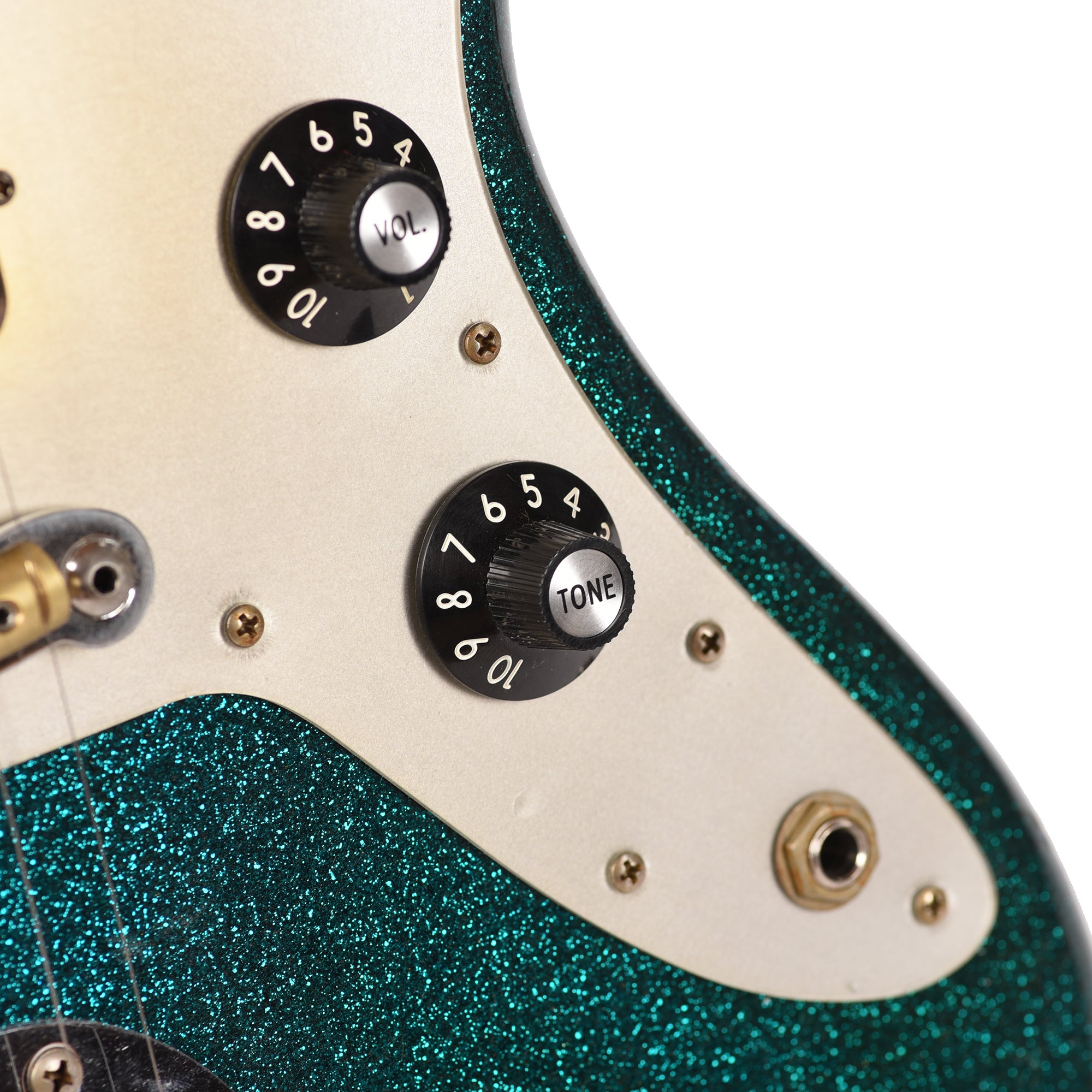 Fender Custom Shop 1962 Jazzmaster Journeyman Relic Nicotine Lake Placid Blue Sparkle Master Built by Levi Perry Electric Guitars / Solid Body