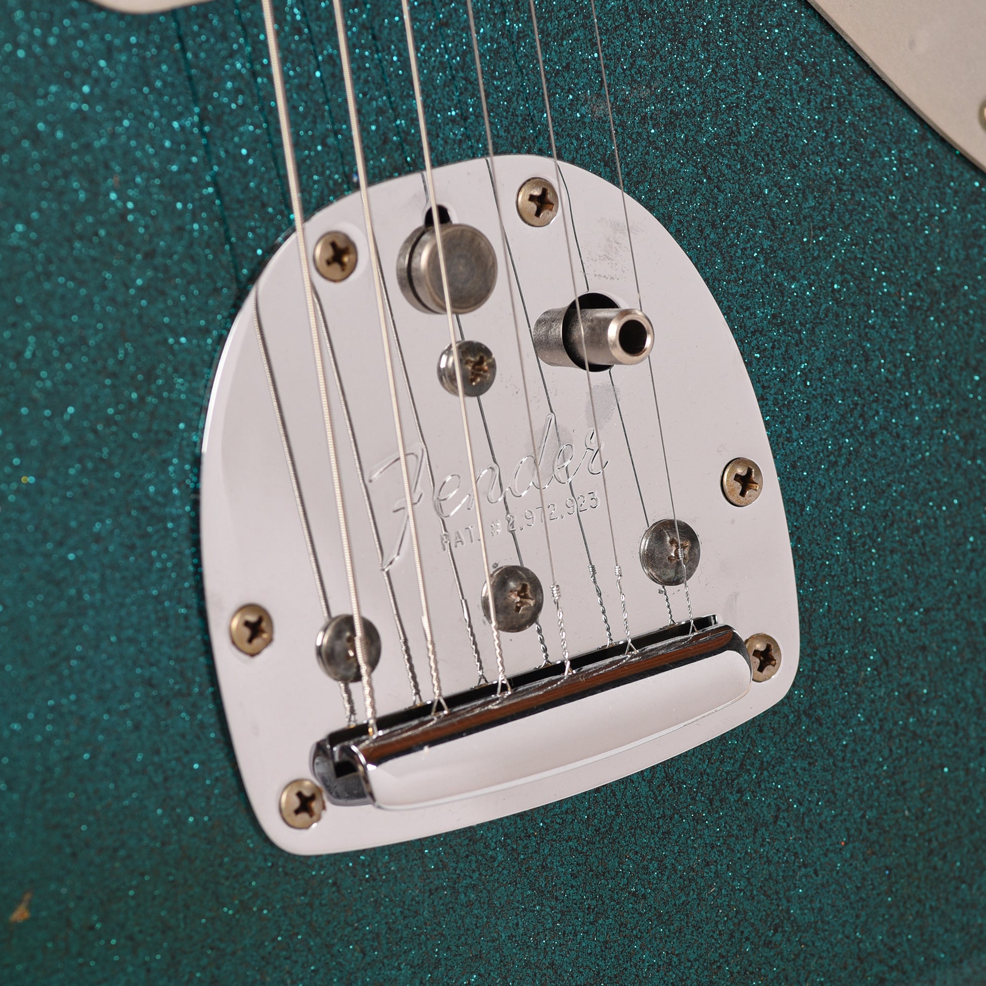 Fender Custom Shop 1962 Jazzmaster Journeyman Relic Nicotine Lake Placid Blue Sparkle Master Built by Levi Perry Electric Guitars / Solid Body
