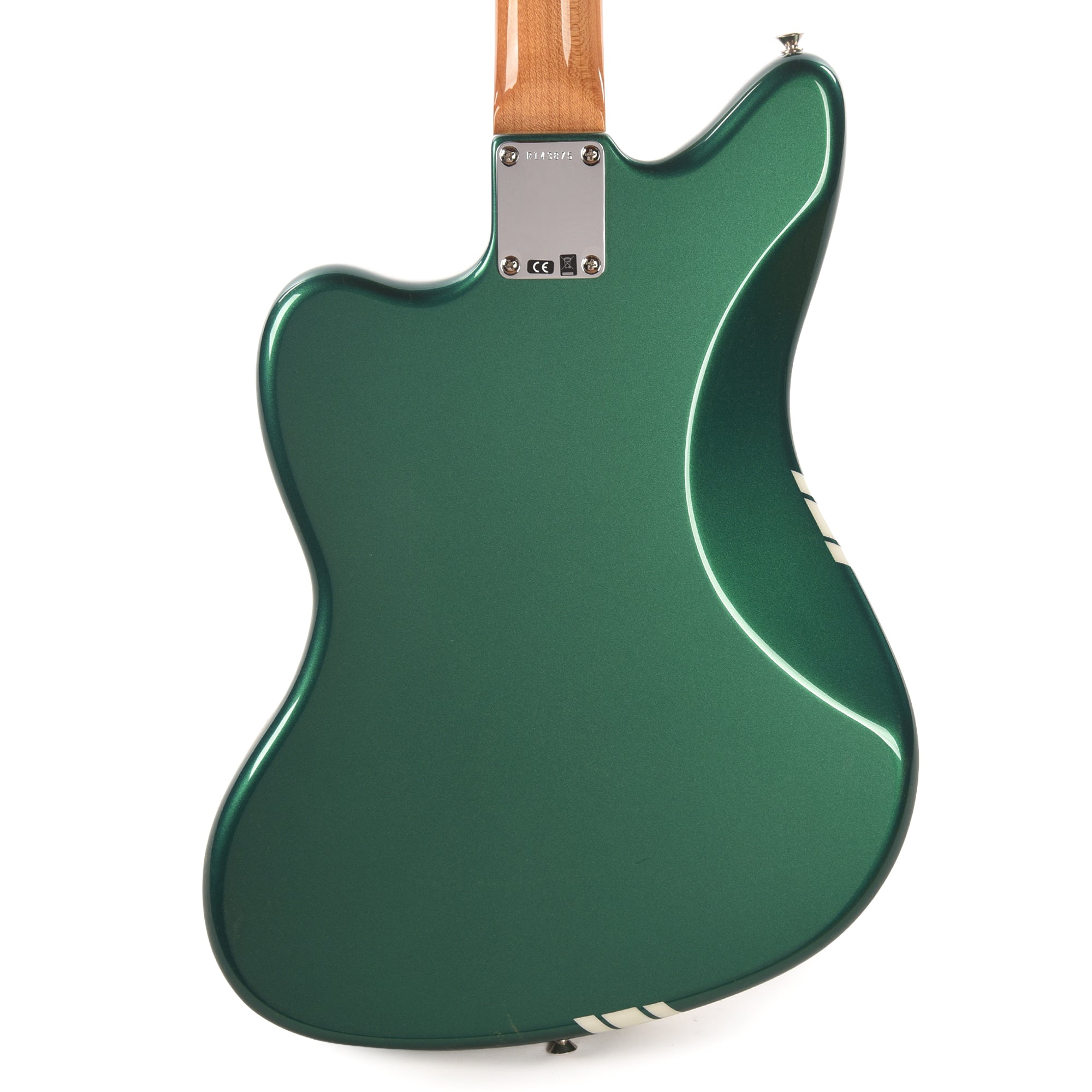 Fender Custom Shop 1962 Jazzmaster NOS British Racing Green w/Olympic White Competition Stripes Electric Guitars / Solid Body