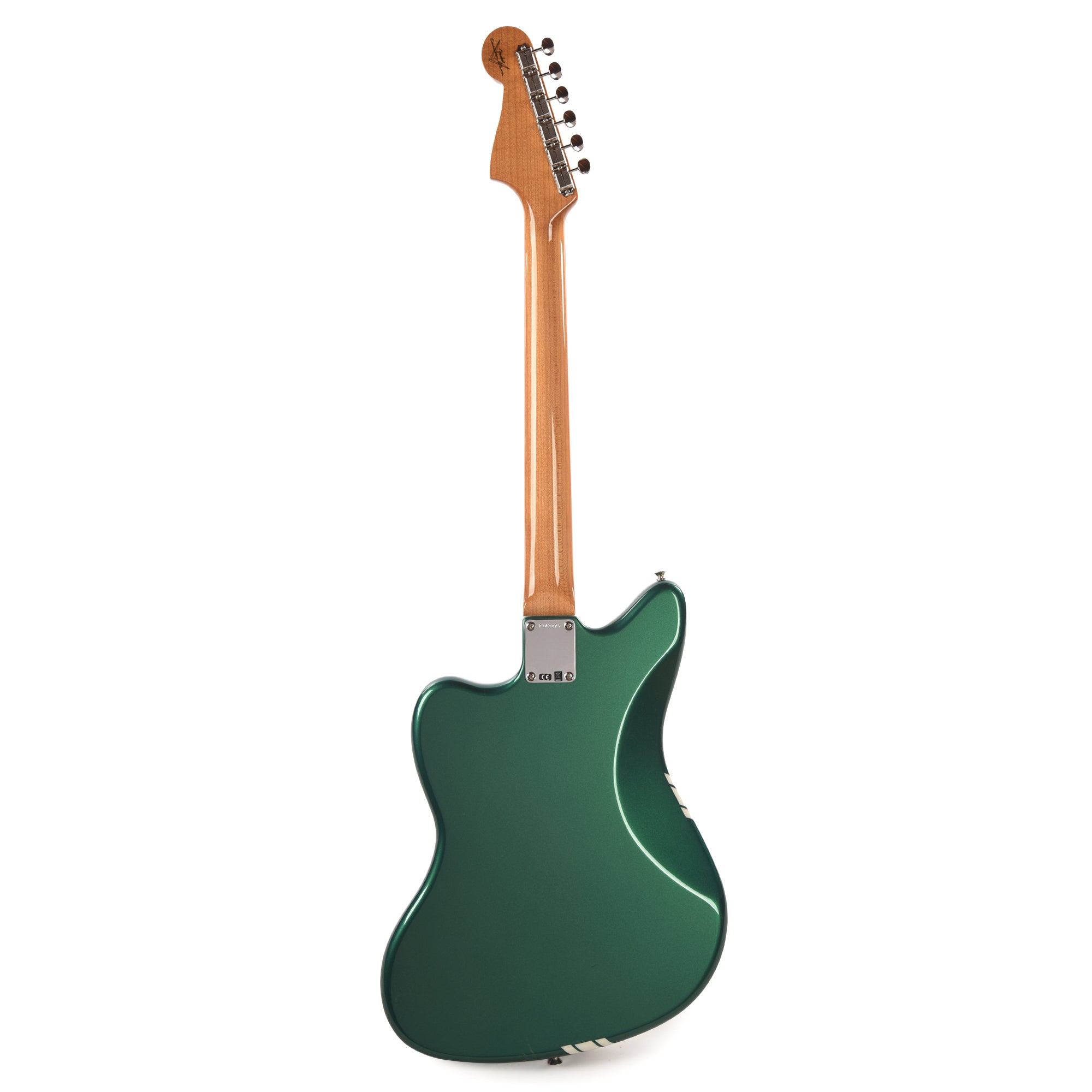 Fender Custom Shop 1962 Jazzmaster NOS British Racing Green w/Olympic White Competition Stripes Electric Guitars / Solid Body