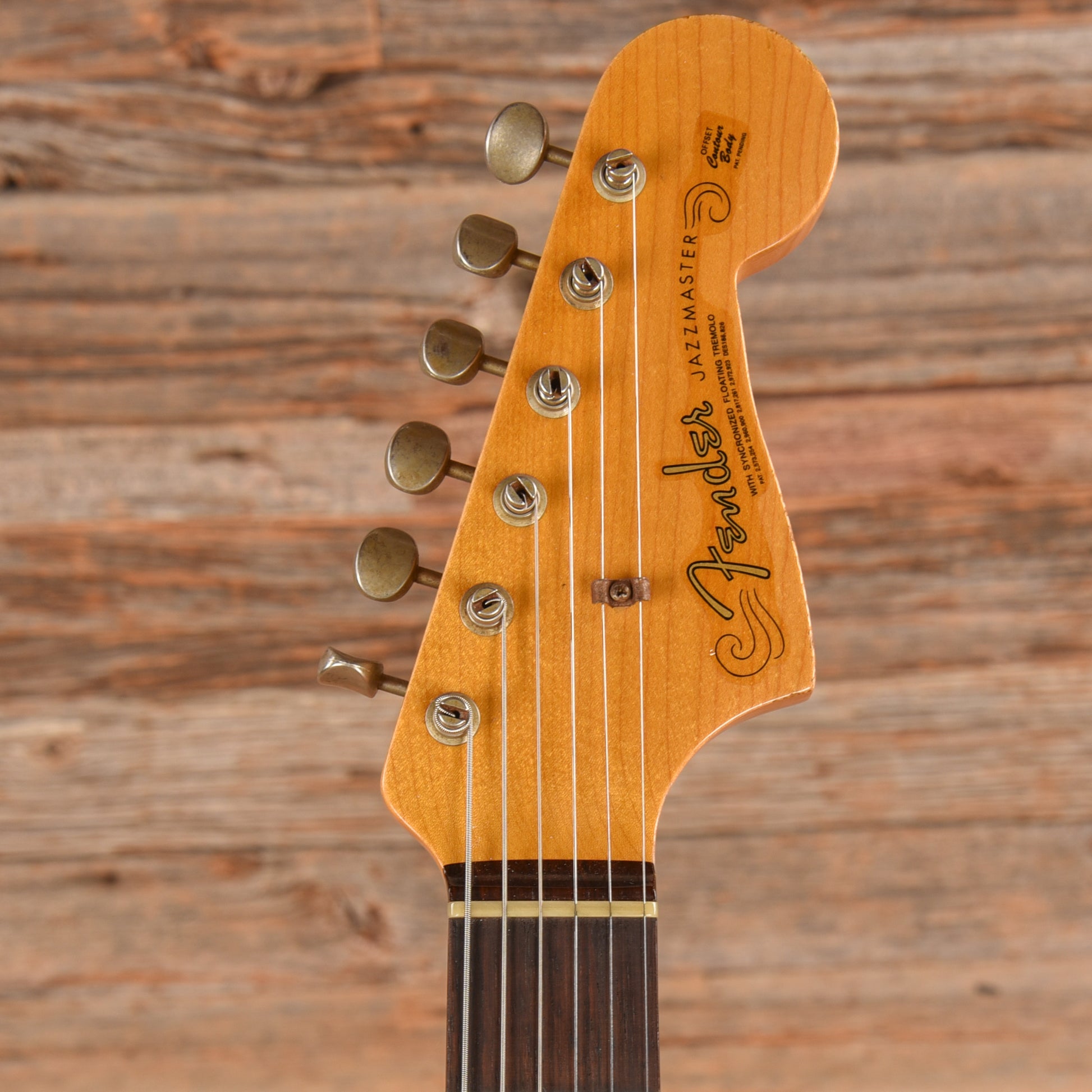 Fender Custom Shop 1962 Jazzmaster Relic Sonic Blue 2009 Electric Guitars / Solid Body