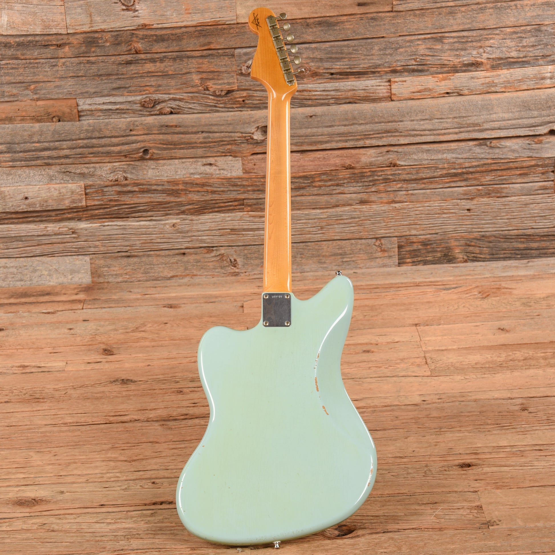 Fender Custom Shop 1962 Jazzmaster Relic Sonic Blue 2009 Electric Guitars / Solid Body