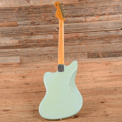 Fender Custom Shop 1962 Jazzmaster Relic Sonic Blue 2009 Electric Guitars / Solid Body