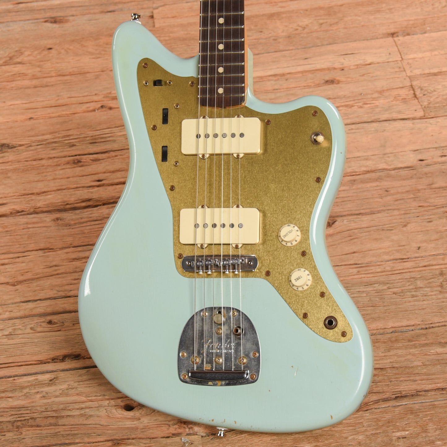 Fender Custom Shop 1962 Jazzmaster Relic Sonic Blue 2009 Electric Guitars / Solid Body