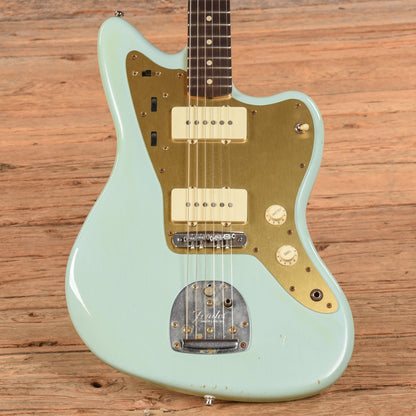 Fender Custom Shop 1962 Jazzmaster Relic Sonic Blue 2009 Electric Guitars / Solid Body