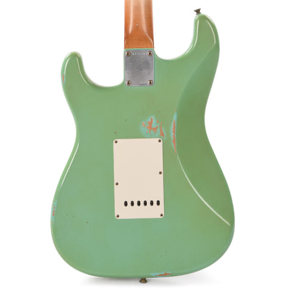 Fender Custom Shop 1962 Stratocaster Journeyman Super Faded Aged Nicotine Sea Foam Green Master Built by Vincent Van Trigt Electric Guitars / Solid Body