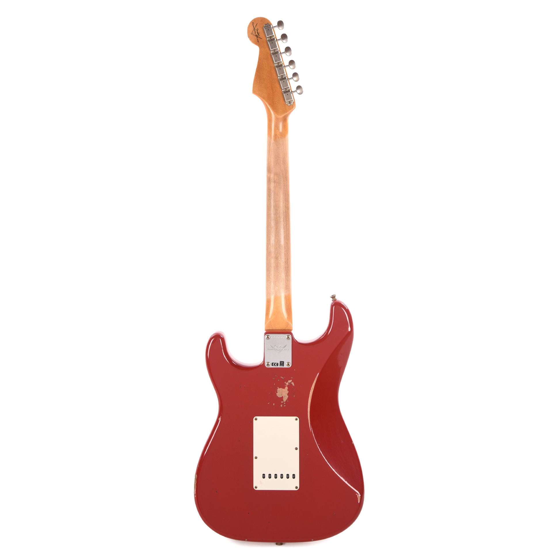Fender Custom Shop 1962 Stratocaster Relic Aged Seminole Red Electric Guitars / Solid Body