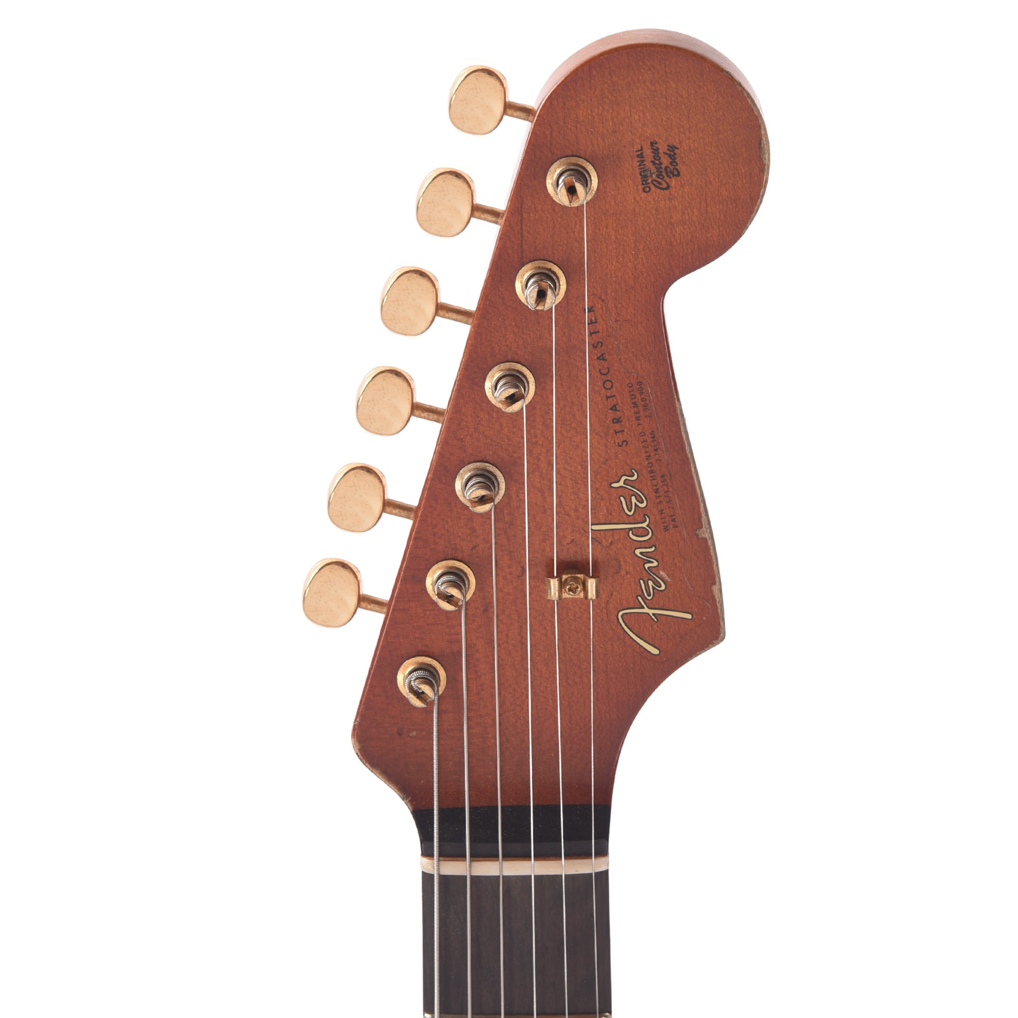 Fender Custom Shop 1963 Color Over Color Stratocaster Relic Sweet Pea Green/3-Color Sunburst Masterbuilder Apprentice Built By Nick Saccone Electric Guitars / Solid Body