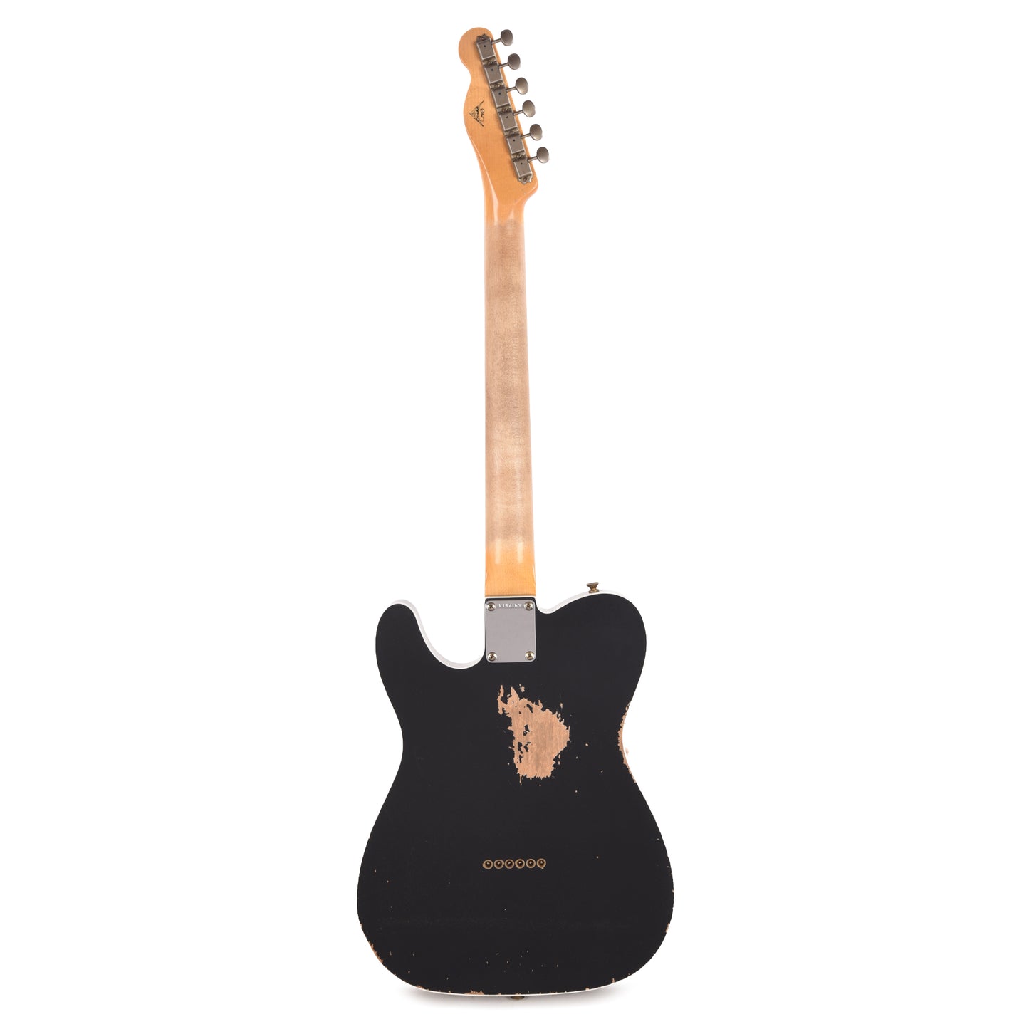 Fender Custom Shop 1963 Custom Telecaster Relic Black Master Built by David Brown w/Josefina Hand-Wound Pickups Electric Guitars / Solid Body