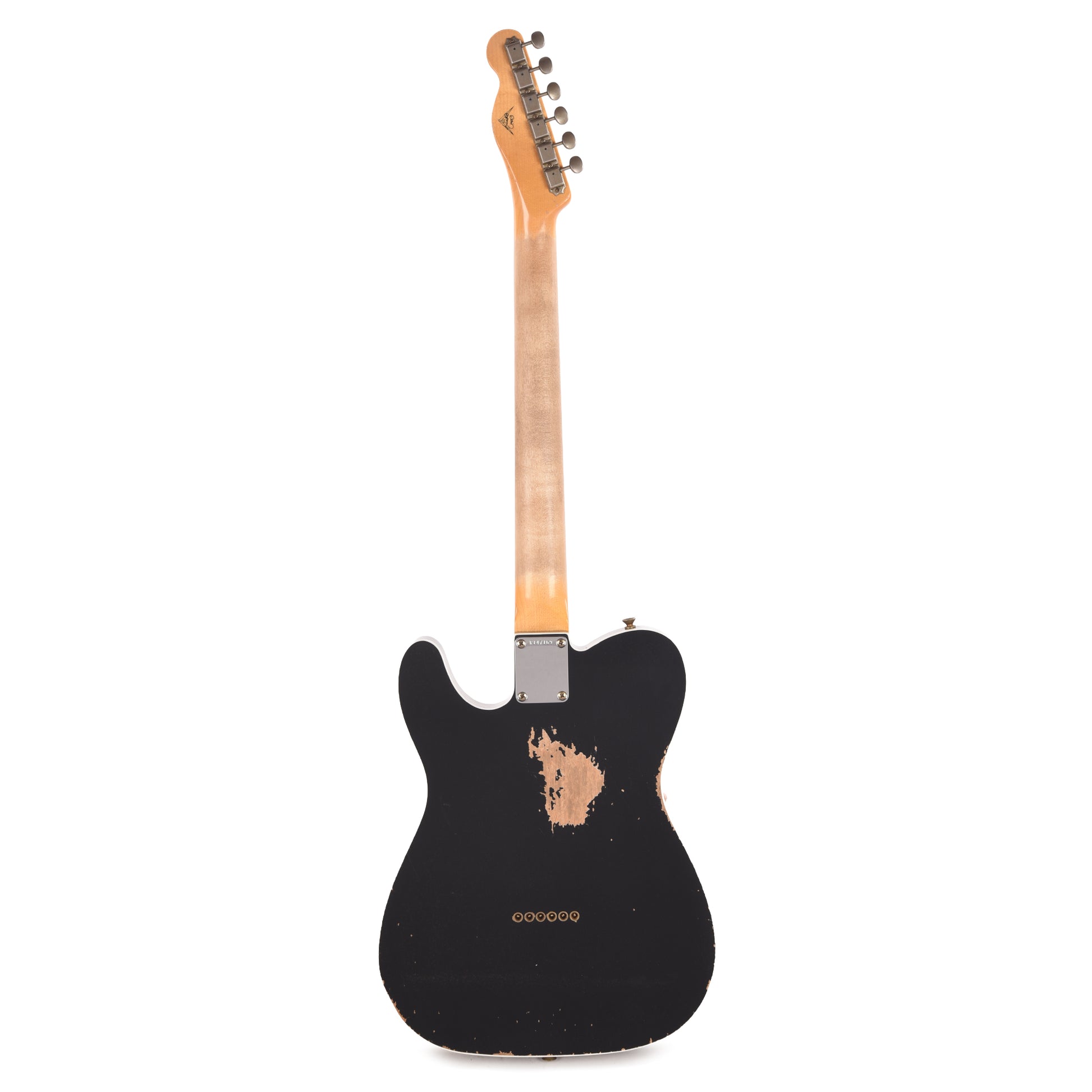 Fender Custom Shop 1963 Custom Telecaster Relic Black Master Built by David Brown w/Josefina Hand-Wound Pickups Electric Guitars / Solid Body