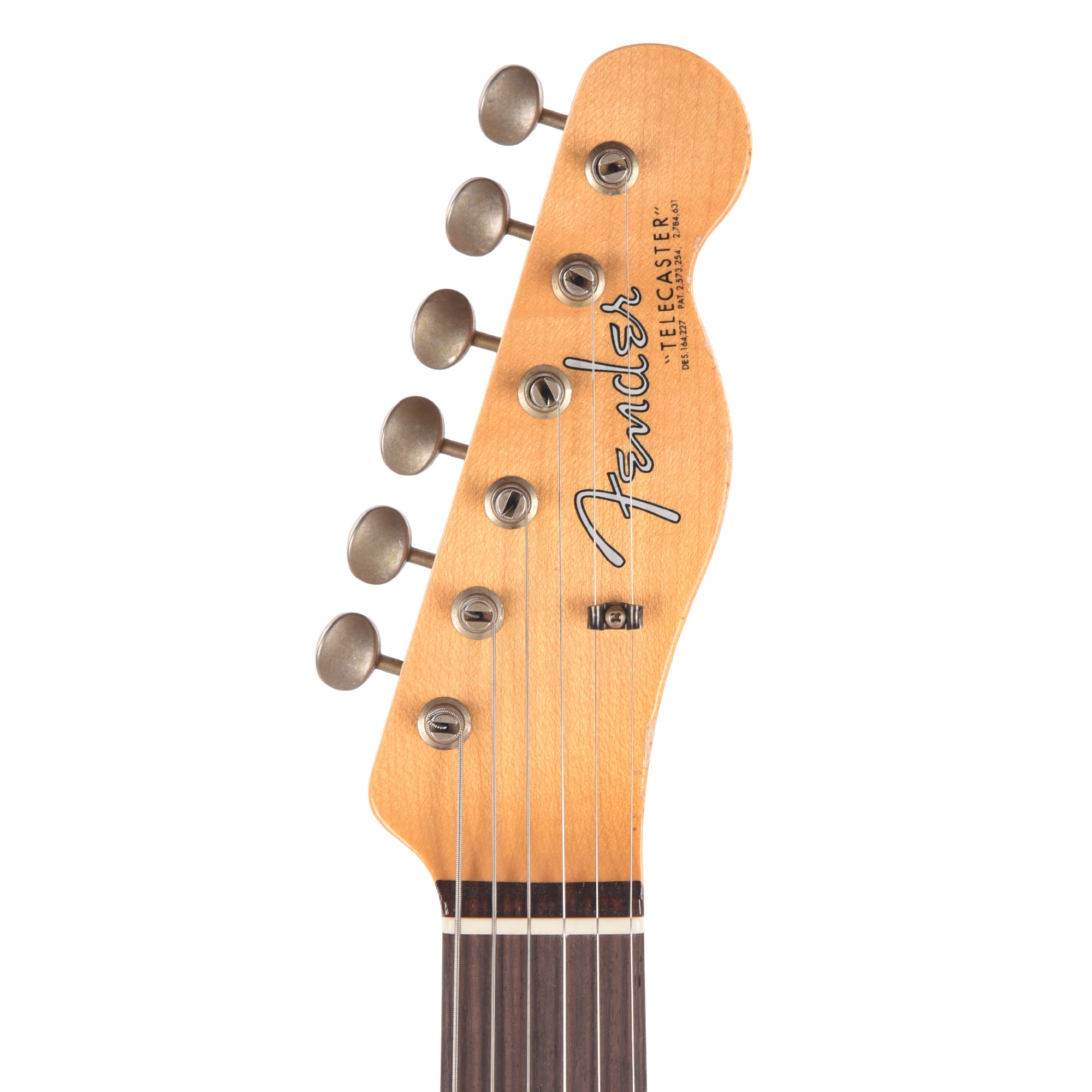 Fender Custom Shop 1963 Custom Telecaster Relic Black Master Built by David Brown w/Josefina Hand-Wound Pickups Electric Guitars / Solid Body