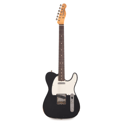 Fender Custom Shop 1963 Custom Telecaster Relic Black Master Built by David Brown w/Josefina Hand-Wound Pickups Electric Guitars / Solid Body