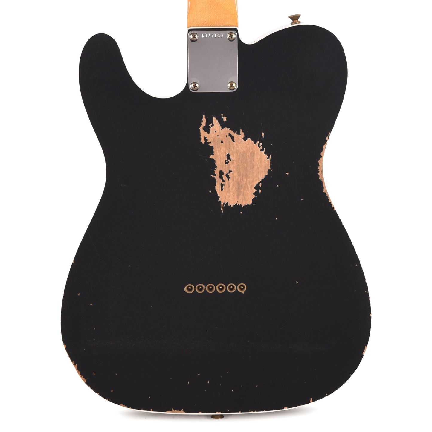 Fender Custom Shop 1963 Custom Telecaster Relic Black Master Built by David Brown w/Josefina Hand-Wound Pickups Electric Guitars / Solid Body