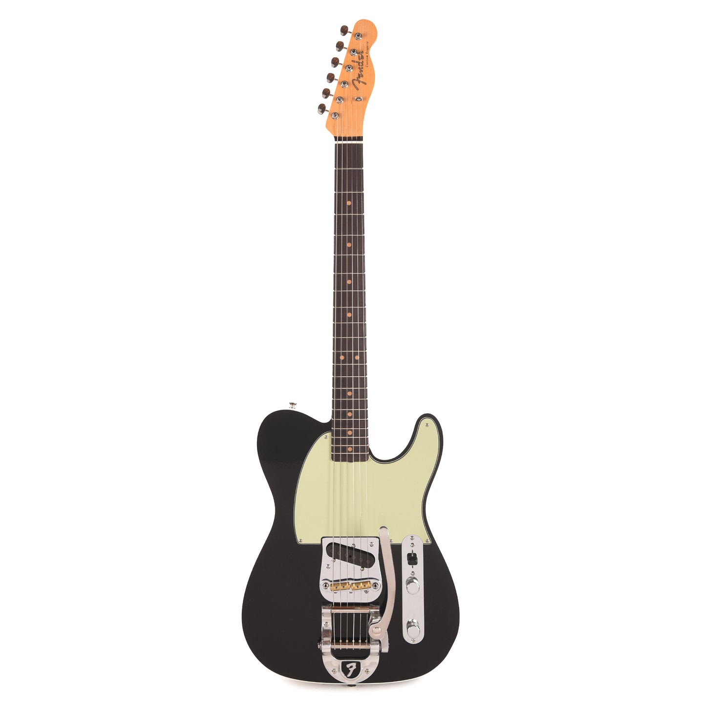 Fender Custom Shop 1963 Esquire Bigsby Deluxe Closet Classic Black Electric Guitars / Solid Body
