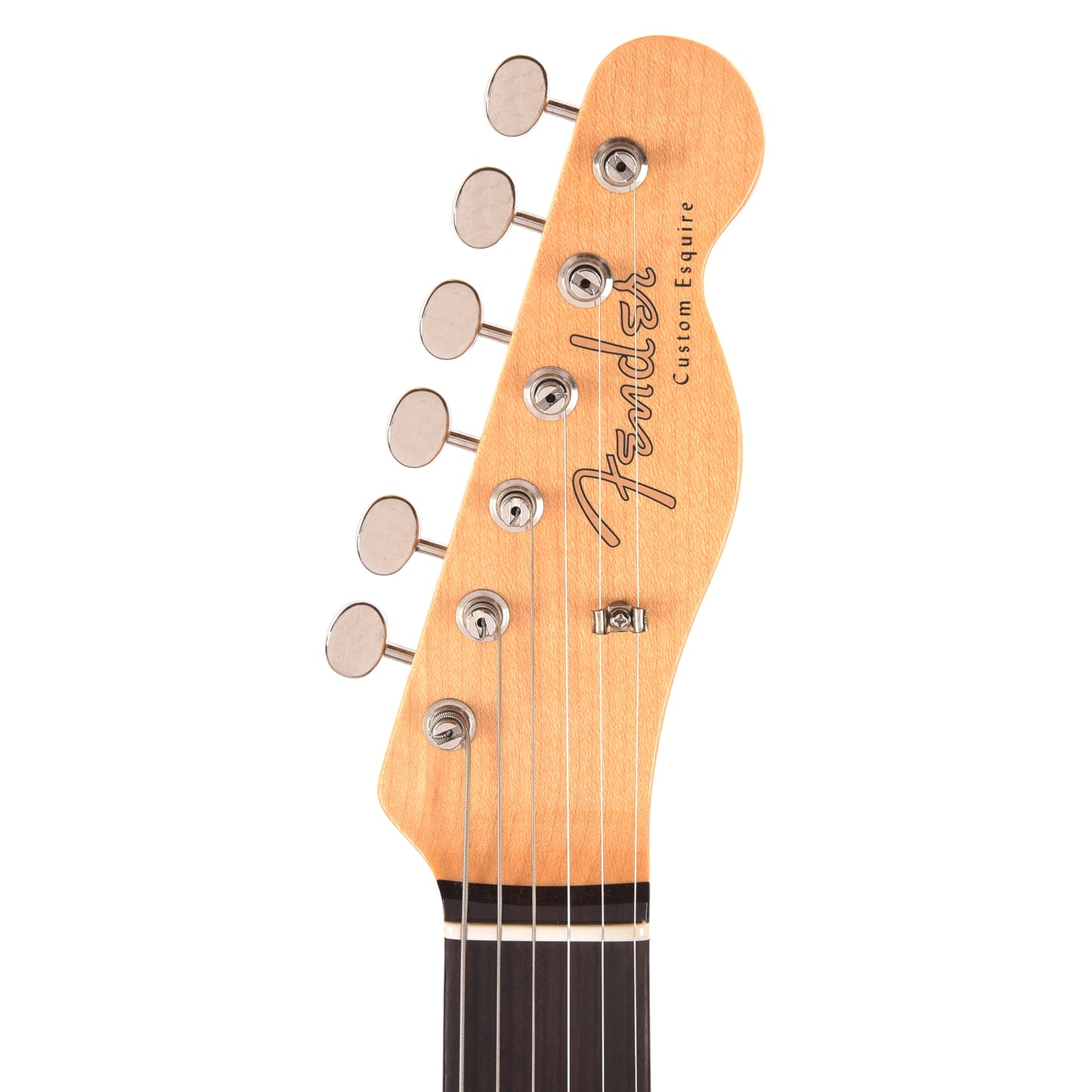 Fender Custom Shop 1963 Esquire Bigsby Deluxe Closet Classic Black Electric Guitars / Solid Body