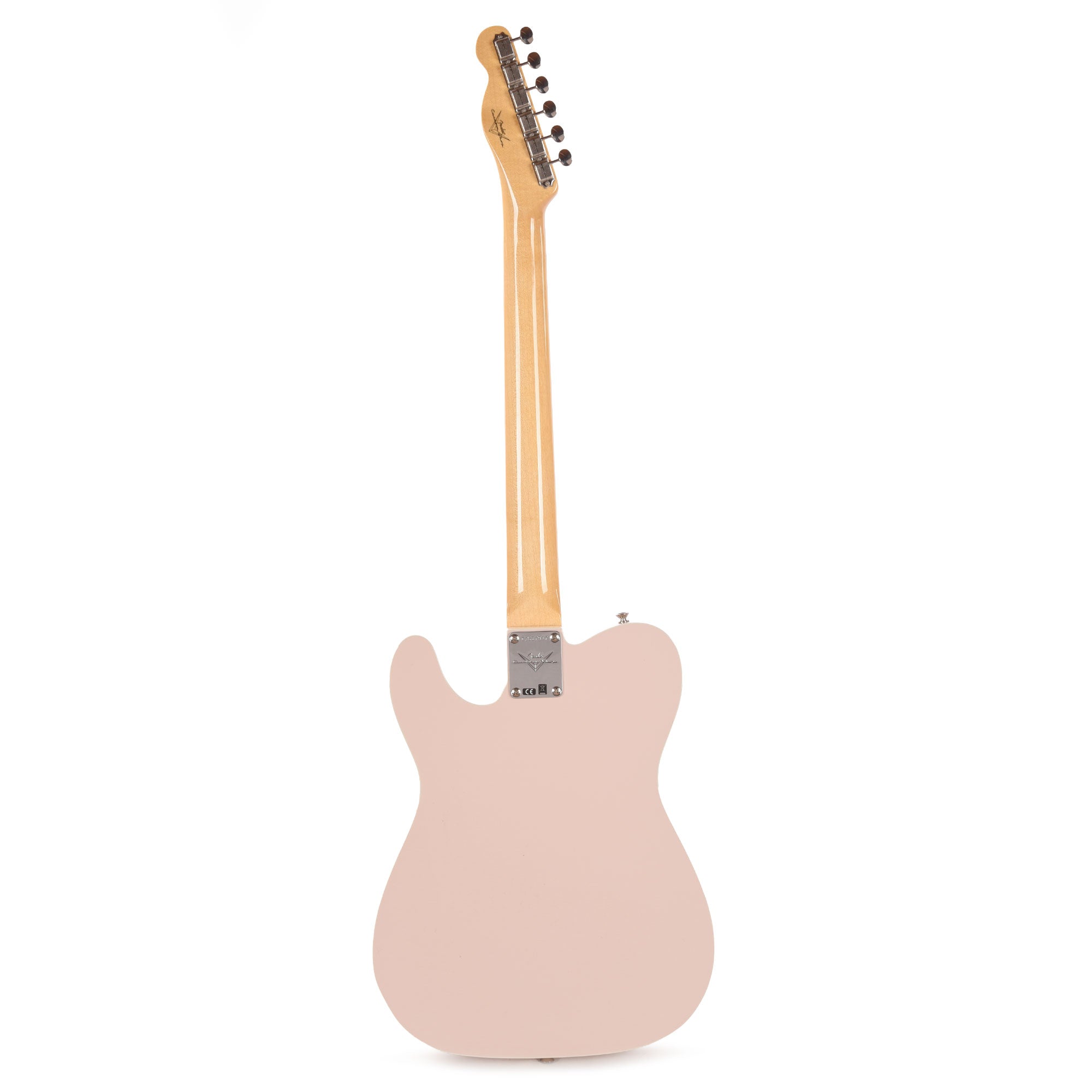 Fender Custom Shop 1963 Esquire Bigsby Deluxe Closet Classic Faded Shell Pink Electric Guitars / Solid Body