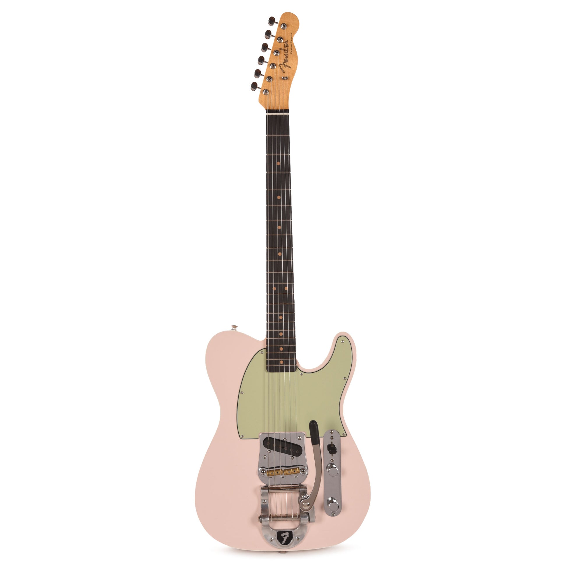 Fender Custom Shop 1963 Esquire Bigsby Deluxe Closet Classic Faded Shell Pink Electric Guitars / Solid Body