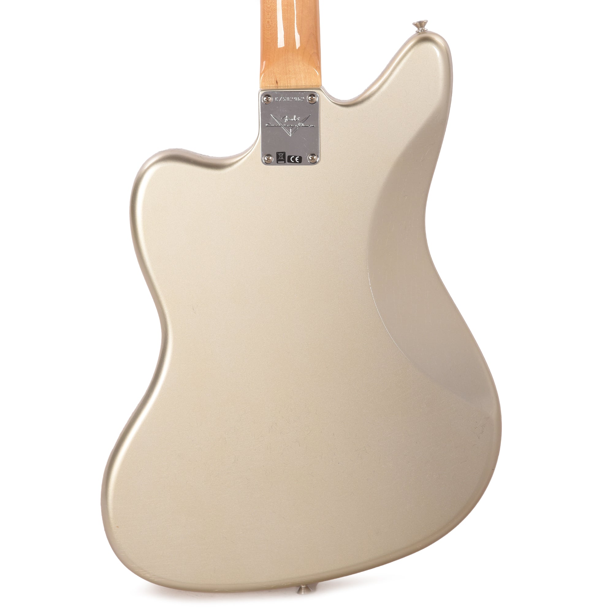 Fender Custom Shop 1963 Jaguar Deluxe Closet Classic Aged Inca Silver Electric Guitars / Solid Body