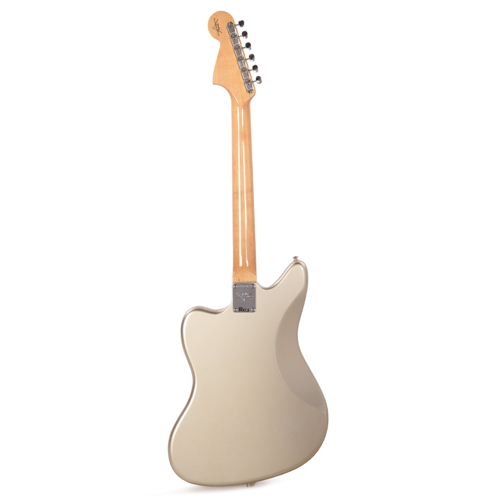 Fender Custom Shop 1963 Jaguar Deluxe Closet Classic Aged Inca Silver Electric Guitars / Solid Body