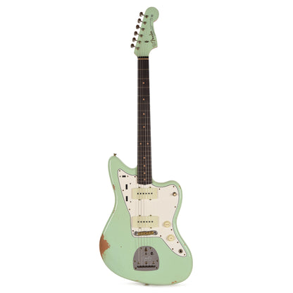 Fender Custom Shop 1963 Jazzmaster Relic Aged Surf Green Electric Guitars / Solid Body