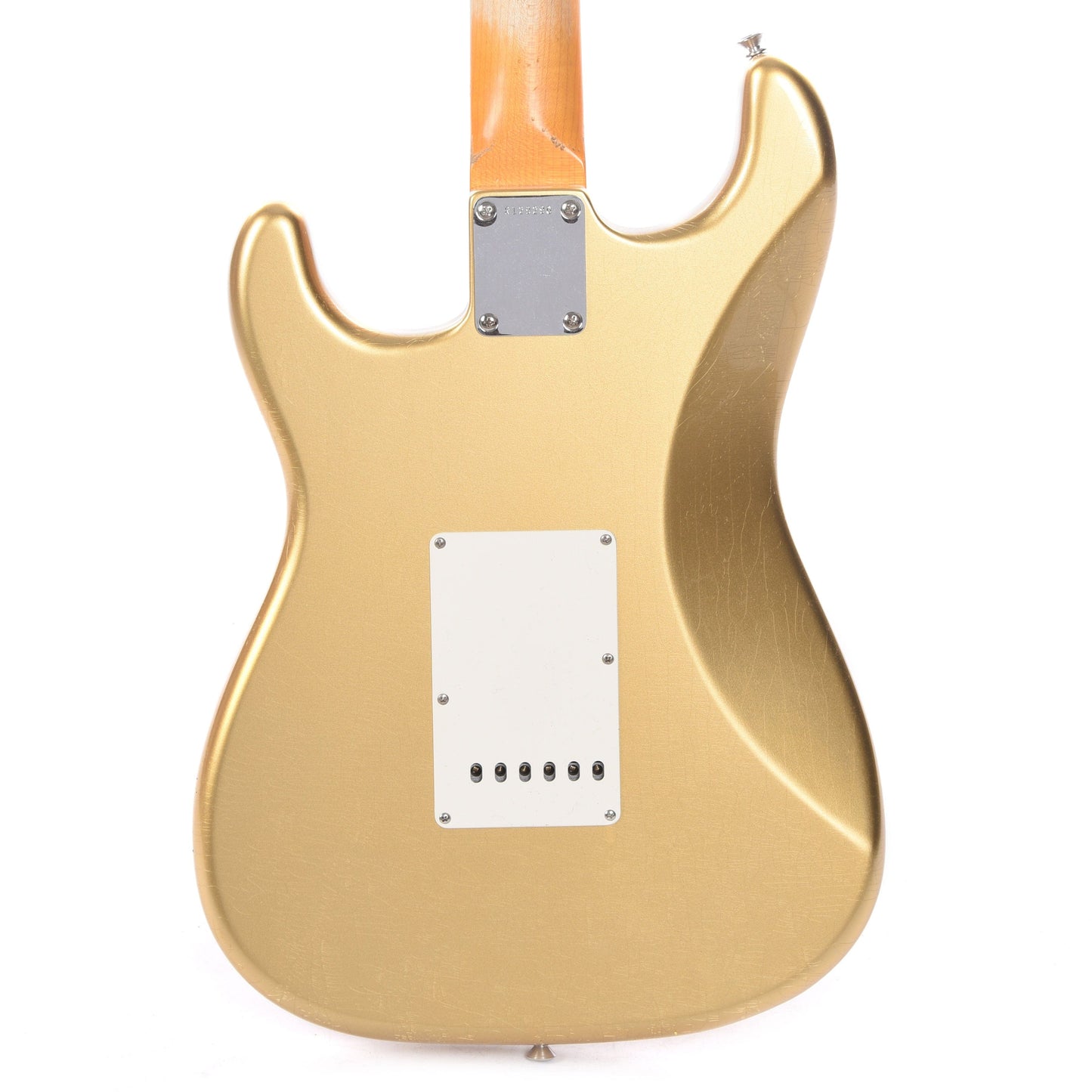 Fender Custom Shop 1963 Stratocaster Deluxe Closet Classic Aged Aztec Gold Master Built by Dennis Galuszka Electric Guitars / Solid Body