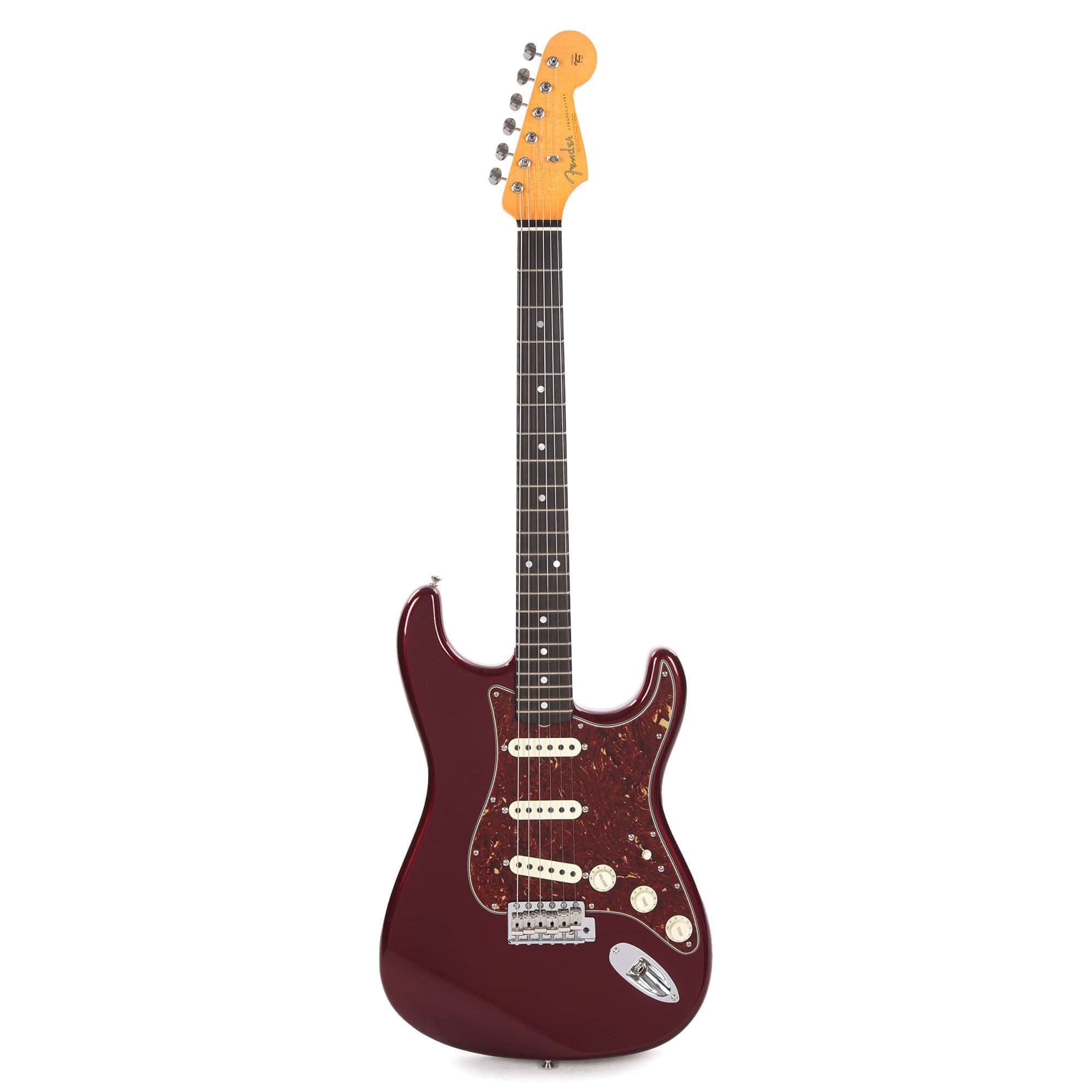 Fender Custom Shop 1963 Stratocaster Deluxe Closet Classic Aged Oxblood Master Built by Jason Smith Electric Guitars / Solid Body
