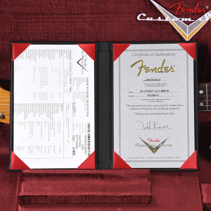 Fender Custom Shop 1963 Stratocaster Deluxe Closet Classic Faded Walnut Master Built by Todd Krause Electric Guitars / Solid Body