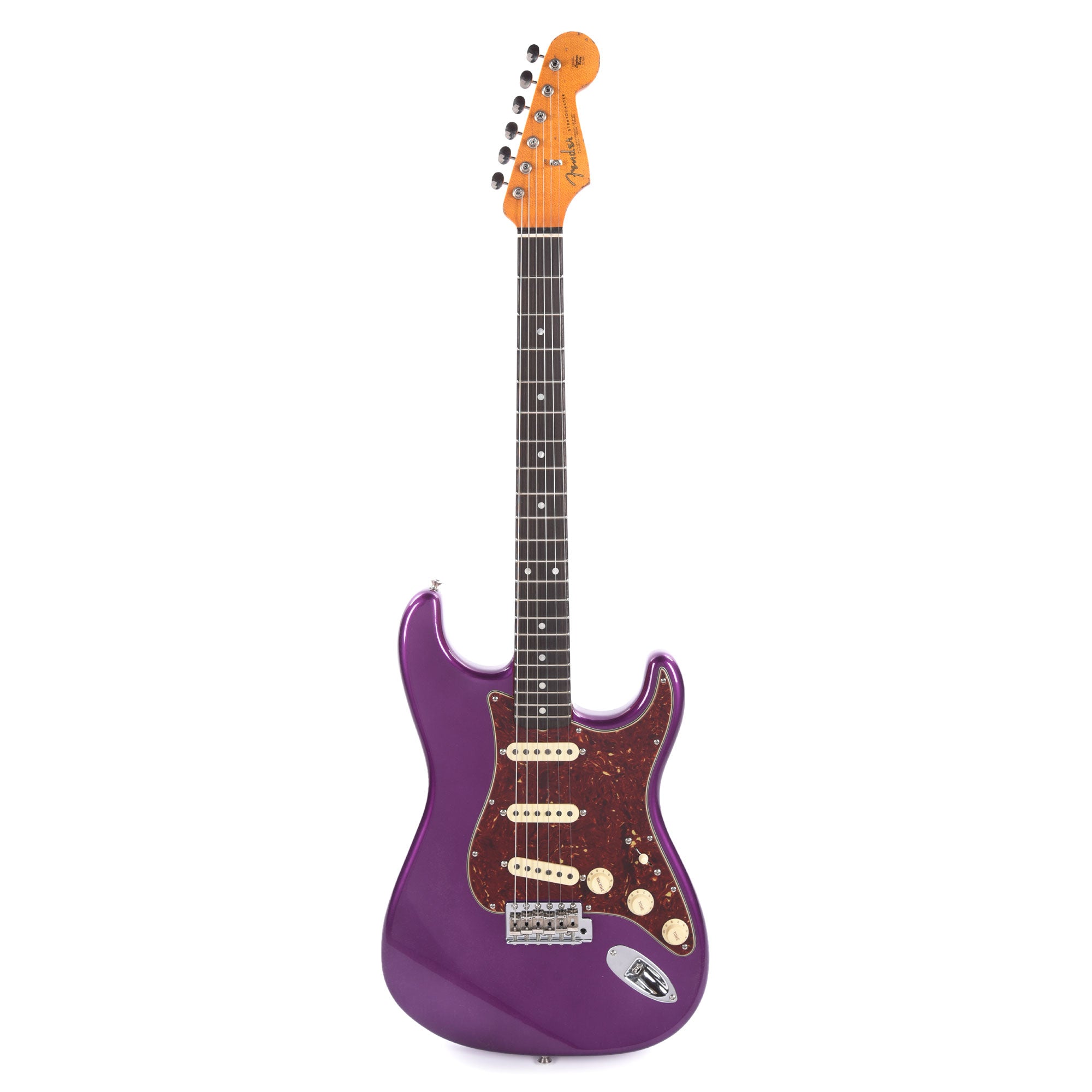 Fender Custom Shop 1963 Stratocaster Deluxe Closet Classic Metallic Purple Master Built by Jason Smith Electric Guitars / Solid Body