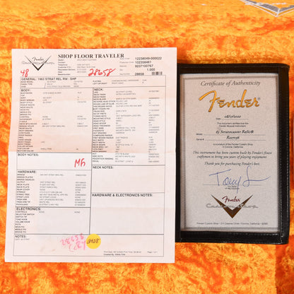 Fender Custom Shop 1963 Stratocaster Relic Shell Pink 2020 Electric Guitars / Solid Body