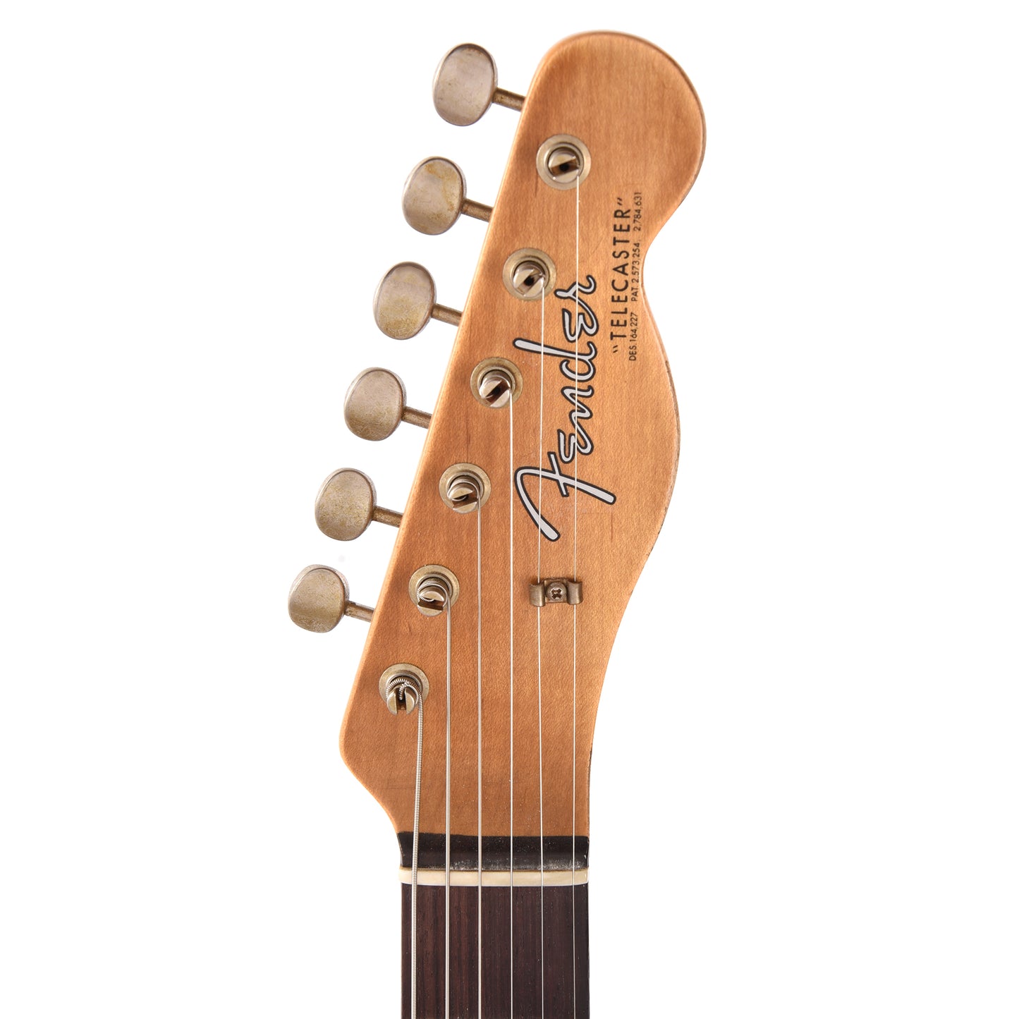 Fender Custom Shop 1963 Telecaster Relic Aged Olympic White Electric Guitars / Solid Body