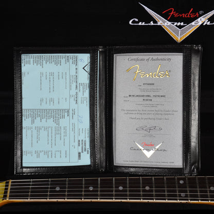 Fender Custom Shop 1965 Jaguar Heavy Relic Faded Graffiti Yellow Electric Guitars / Solid Body