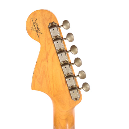 Fender Custom Shop 1965 Jaguar Heavy Relic Faded Purple Metallic Electric Guitars / Solid Body