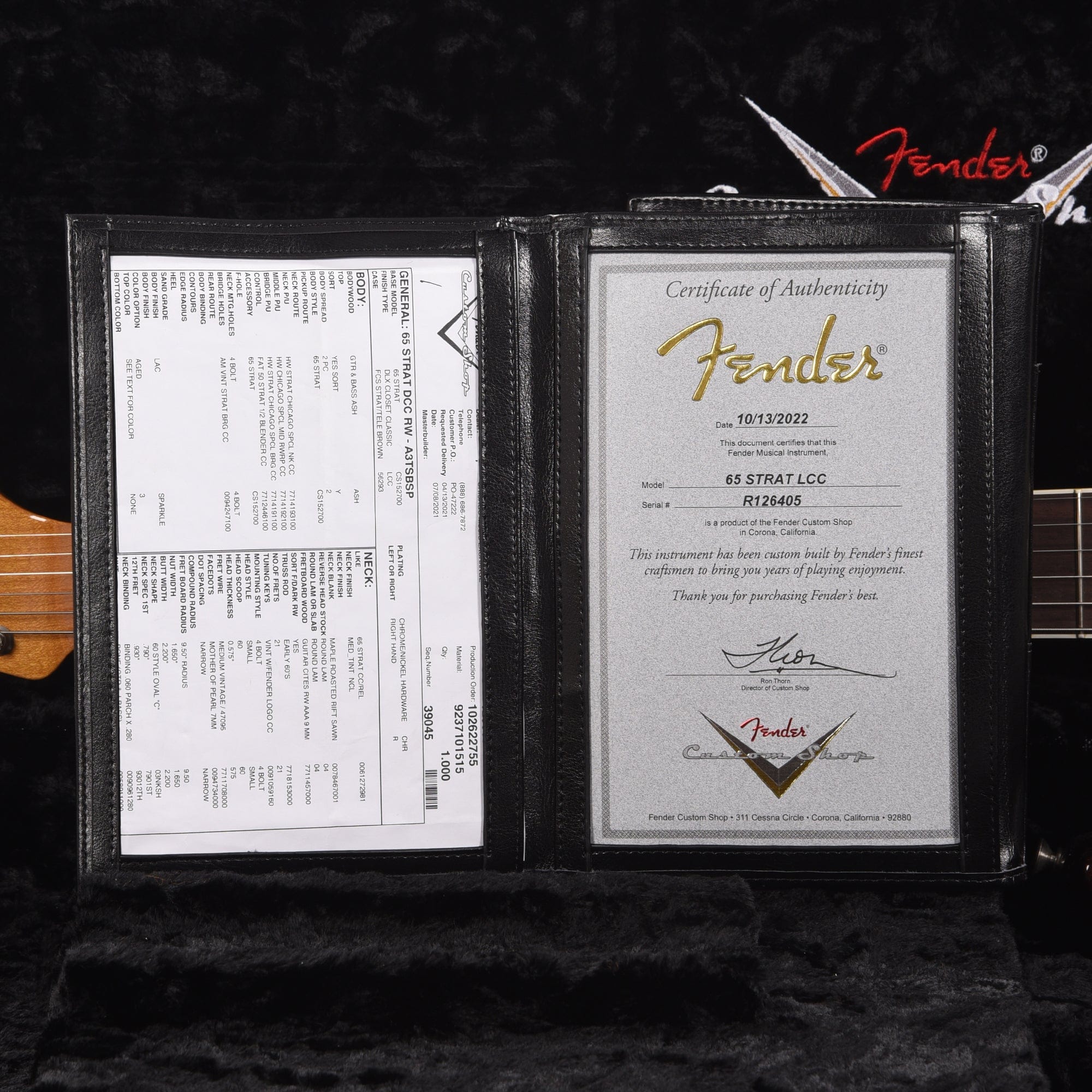 Fender Custom Shop 1965 Stratocaster 