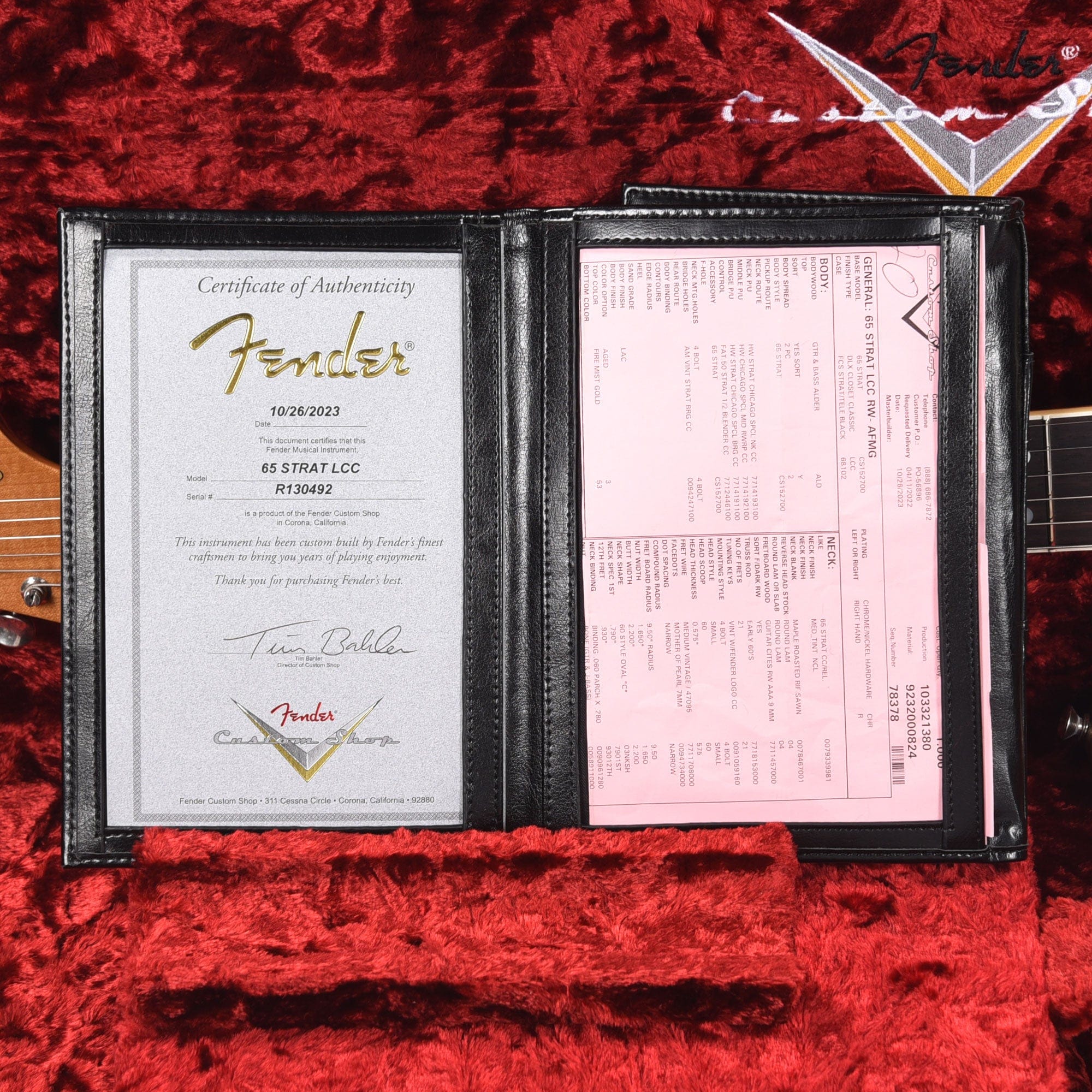 Fender Custom Shop 1965 Stratocaster 