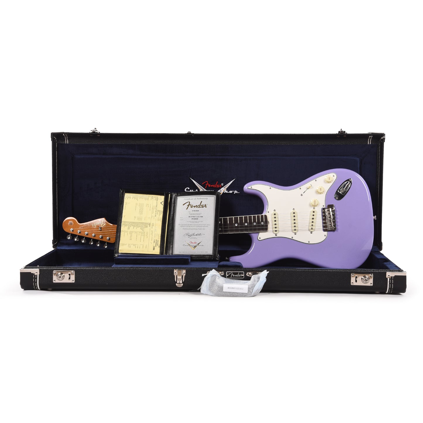 Fender Custom Shop 1965 Stratocaster "Chicago Special" Deluxe Closet Classic Faded Lavender w/Roasted Bound Neck Electric Guitars / Solid Body