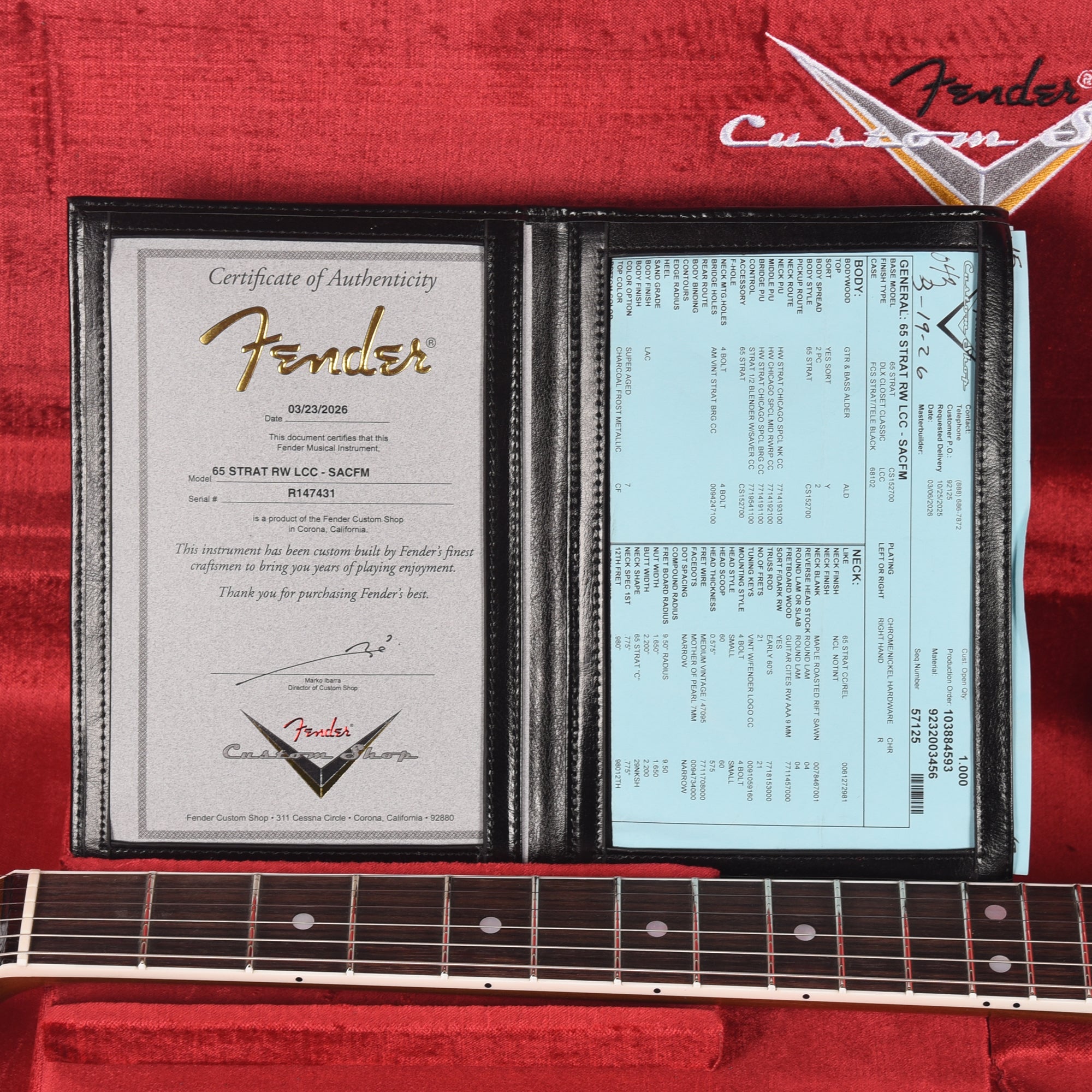 Fender Custom Shop 1965 Stratocaster 