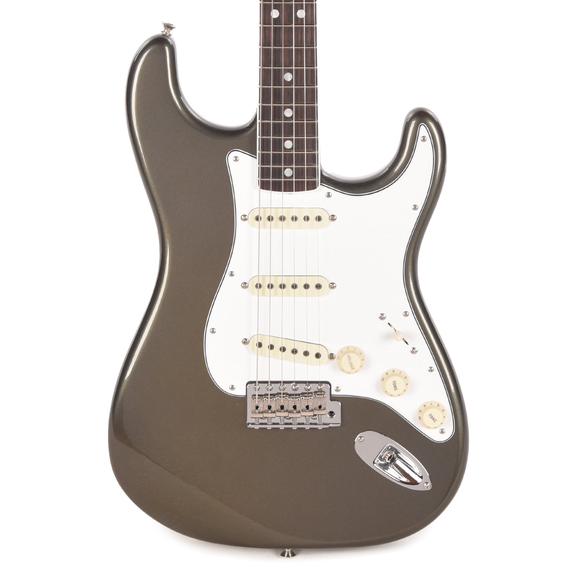 Fender Custom Shop 1965 Stratocaster "Chicago Special" Deluxe Closet Classic Super Aged Charcoal Frost Metallic Electric Guitars / Solid Body