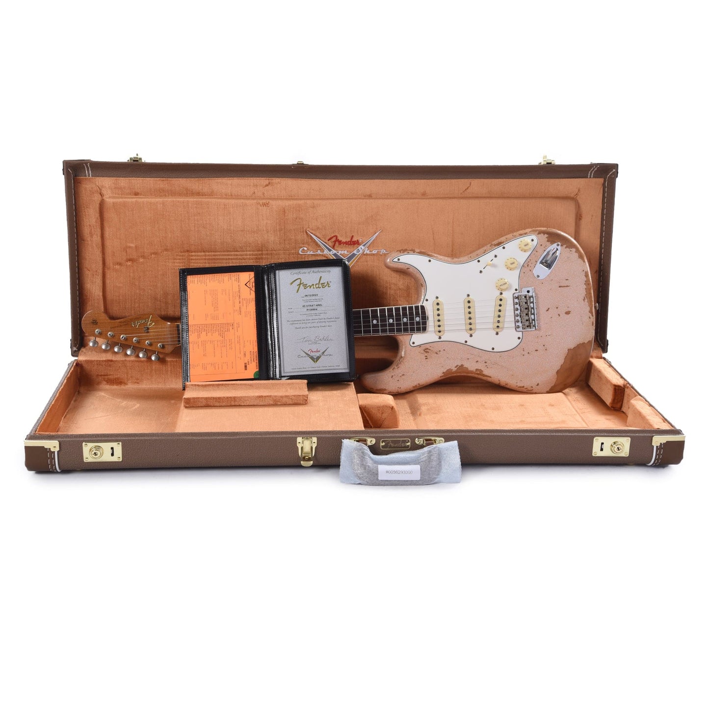 Fender Custom Shop 1965 Stratocaster "Chicago Special" Heavy Relic Faded/Aged Shell Pink Sparkle w/Roasted Bound Neck Electric Guitars / Solid Body