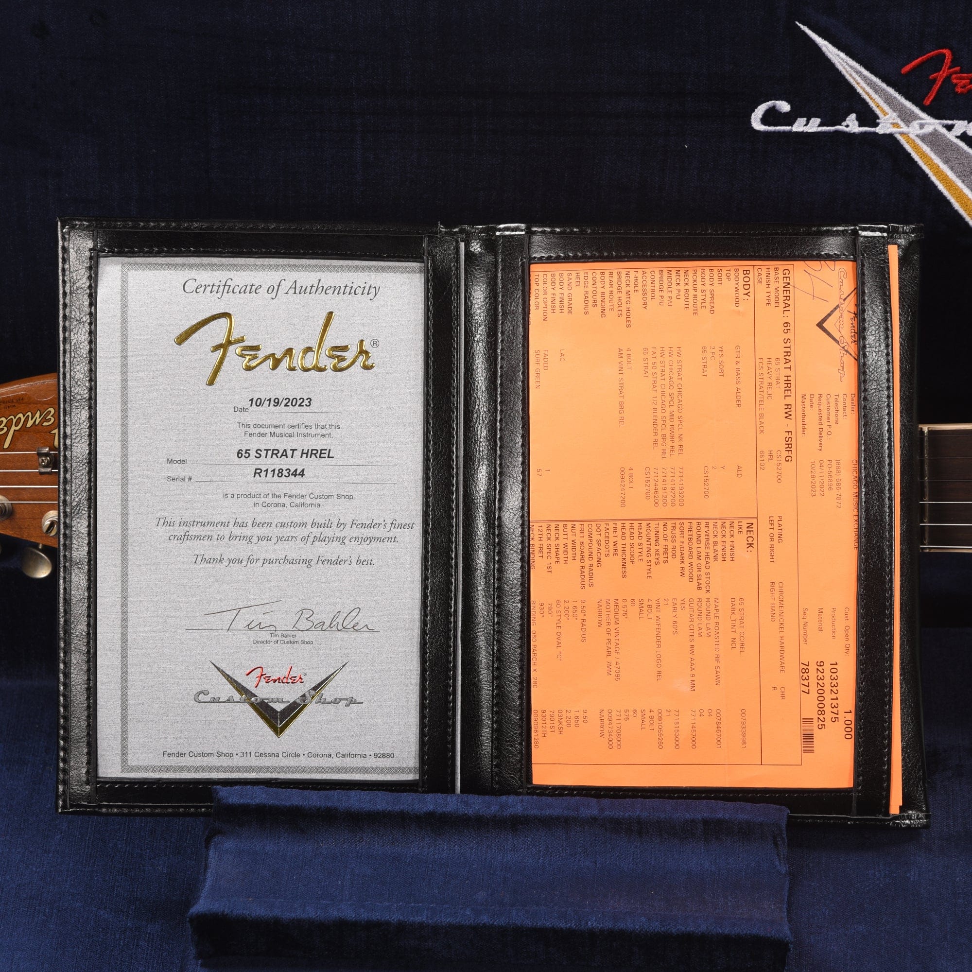 Fender Custom Shop 1965 Stratocaster 