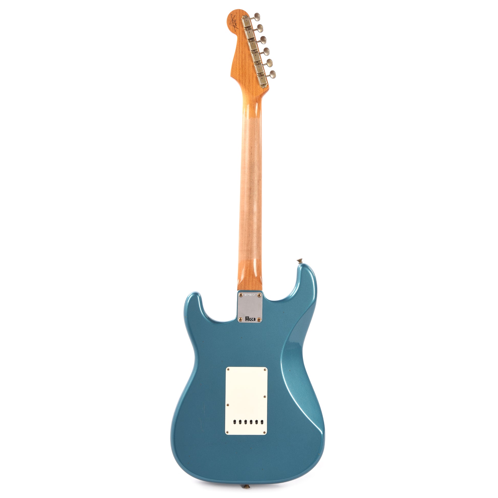 Fender Custom Shop 1965 Stratocaster "Chicago Special" Journeyman Aged Ocean Turquoise w/Roasted Bound Neck Electric Guitars / Solid Body