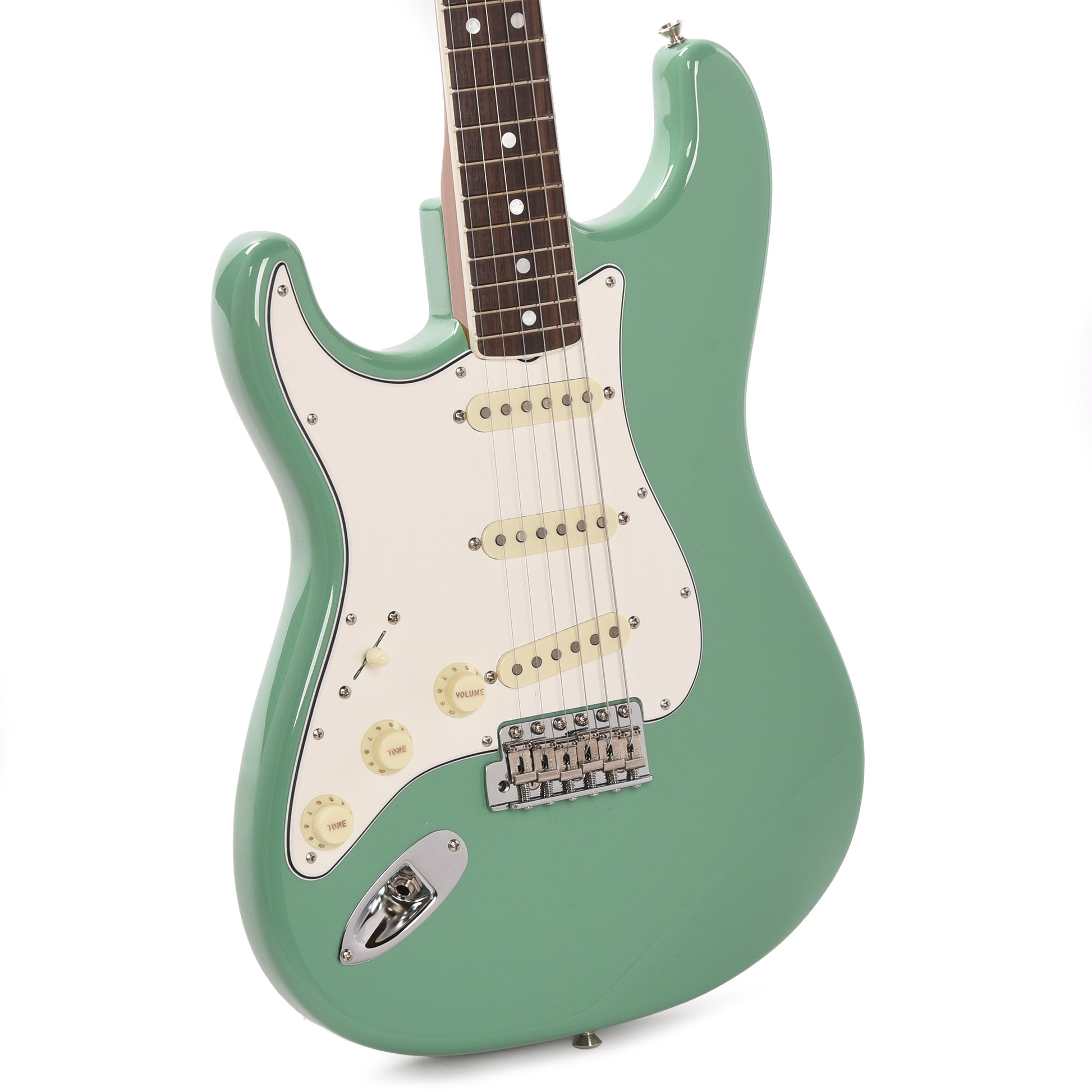 Fender Custom Shop 1965 Stratocaster "Chicago Special" LEFTY NOS Celedon Green w/Roasted Bound Neck Electric Guitars / Solid Body