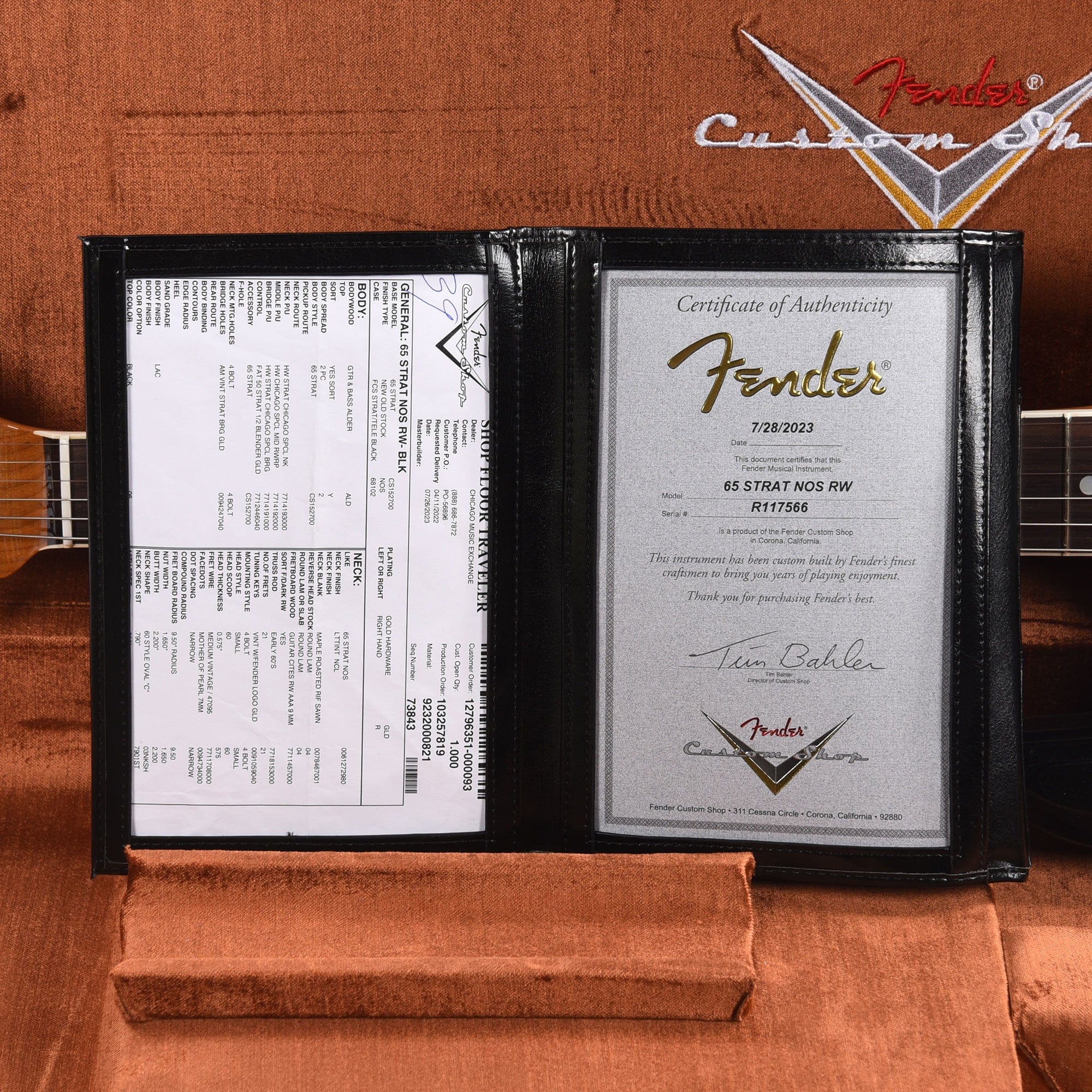 Fender Custom Shop 1965 Stratocaster 