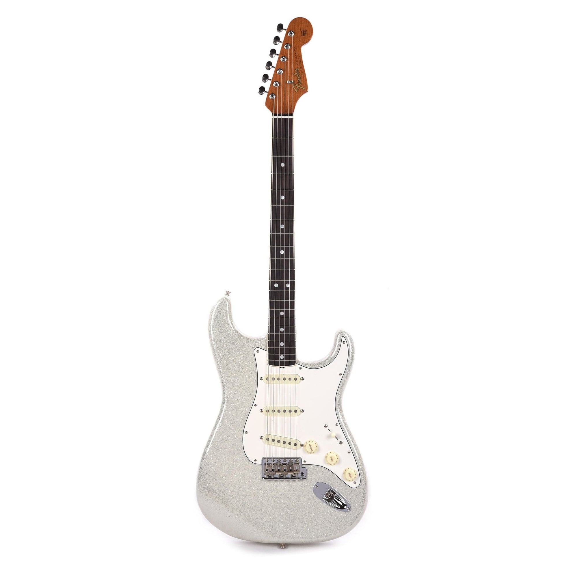 Fender Custom Shop 1965 Stratocaster "Chicago Special" NOS Olympic White Sparkle w/Roasted Bound Neck Electric Guitars / Solid Body