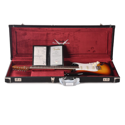 Fender Custom Shop 1965 Stratocaster "Chicago Special" NOS Super Faded Target 3-Color Sunburst Electric Guitars / Solid Body