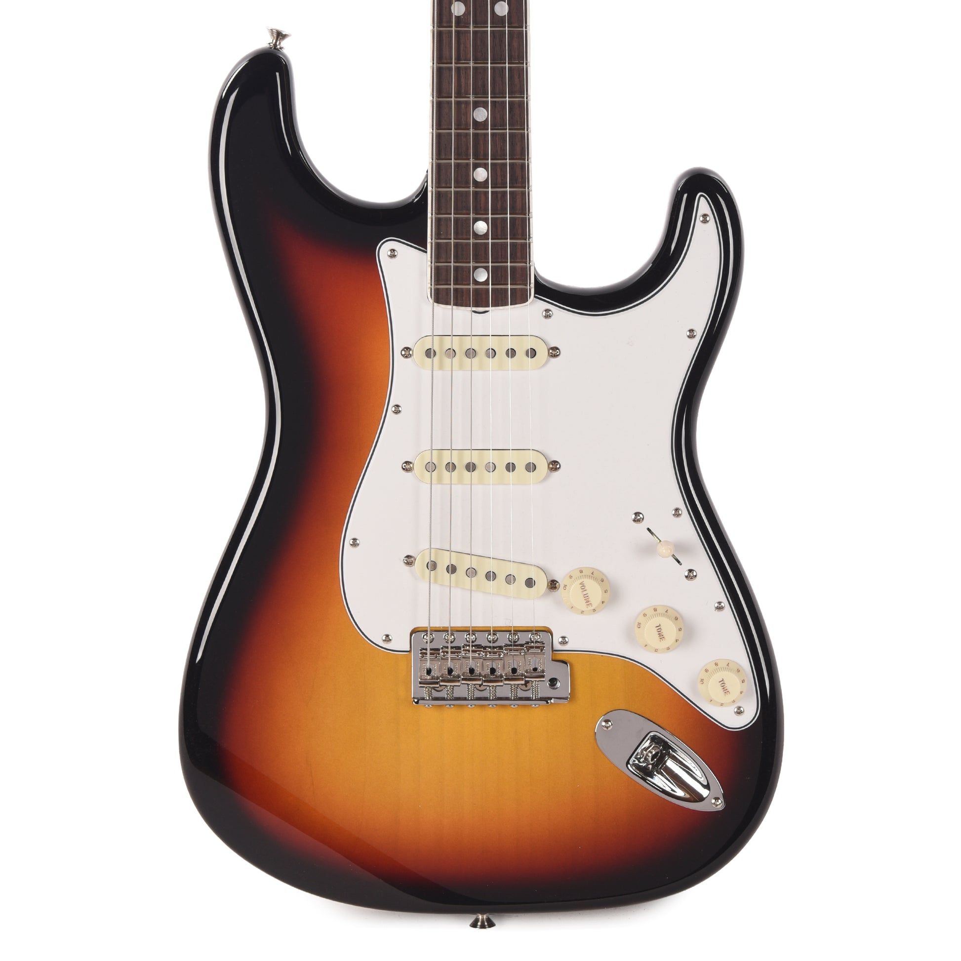 Fender Custom Shop 1965 Stratocaster "Chicago Special" NOS Super Faded Target 3-Color Sunburst Electric Guitars / Solid Body