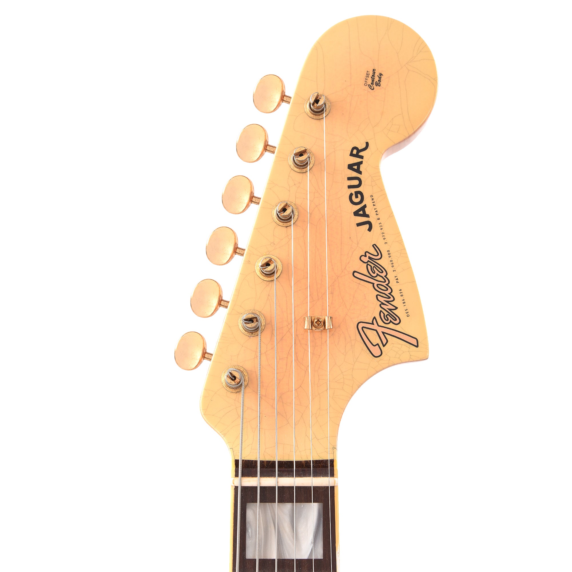 Fender Custom Shop 1966 Jaguar Ash Journeyman Relic Aged Natural Blonde w/Gold Hardware Electric Guitars / Solid Body